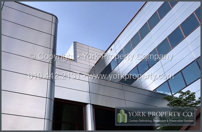 Commercial Caulking Stained Stainless Steel Panel Cleaning