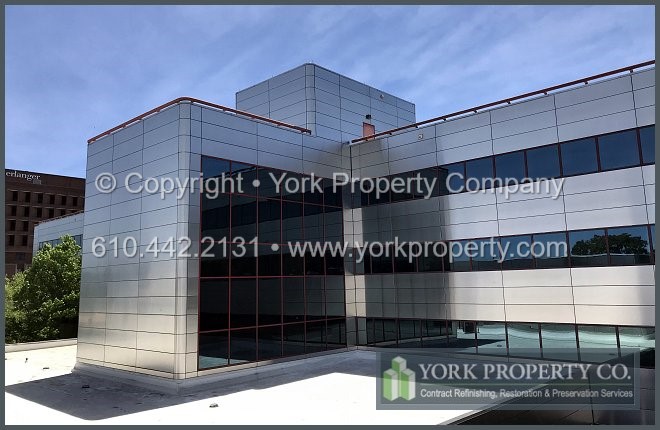 Commercial Caulking Stained Stainless Steel Panel Cleaning